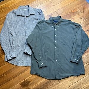 Brooks Brother & Pronto Uomo Shirts -set of 2 shirts